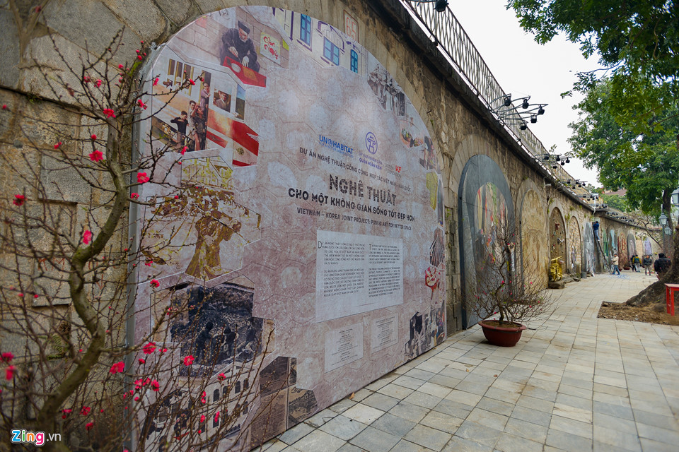 Phố bích họa xuất hiện giữa lòng Hà Nội